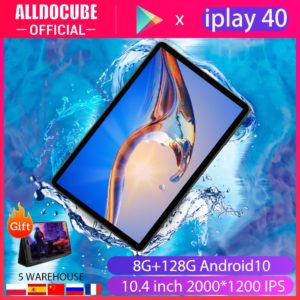 Alldocube iPlay40 10.4” Tablet PC 2000*1200 5G WiFi 4G LTE UNISOC T618 Octa Core 8GB RAM 128GB ROM Android 10 Dual Wifi Type-C