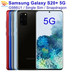 Samsung Galaxy S20 S20 Plus 5G G986U G986U1 90% New 128GB ROM 12GB RAM 6.7″ Snapdragon 865 NFC Octa Core 5G Cell Phone