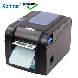 Xprinter 80mm Thermal Label Printer 20mm-80mm Barcode Sticker Printer Bluetooth Printer 365B 370B 330B LAN Bluetooth USB