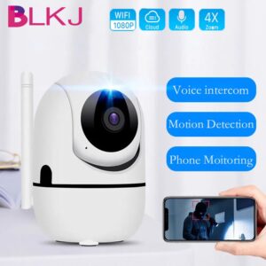IP wifi Camera Video Surveillance HD 1080P Cloud Wireless Automatic Tracking Infrared Surveillance Cameras  With Wifi