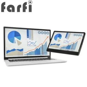 Farfi Portable Gamer Monitor 11.6Inch 1366×768 USB Type-C HDMI-compatible Screen Monitor For Laptop Smartphone Xbox PS4/5 Switch